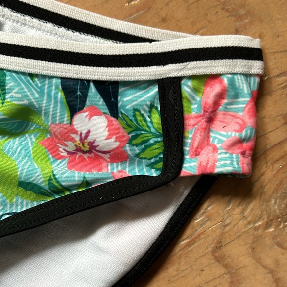 Jantzen Girls Swim 2PC Swimsuit Set Size 6 Multi UPF 50 + UV Protection NWT - Picture 6 of 7